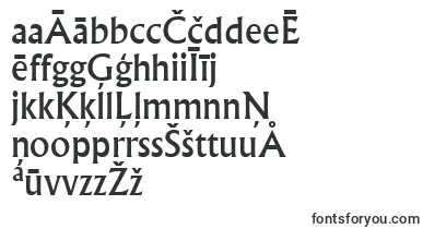 Albr55x font – latvian Fonts
