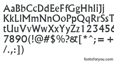 Albr55x font – Very Wide Fonts