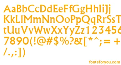 Albr55x font – Orange Fonts