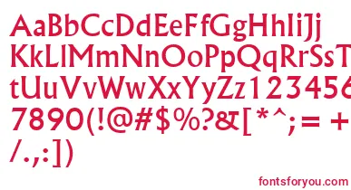 Albr55x font – Red Fonts