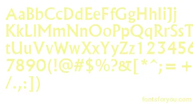 Albr55x font – Yellow Fonts