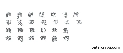 Шрифт Tibetanmachineweb6