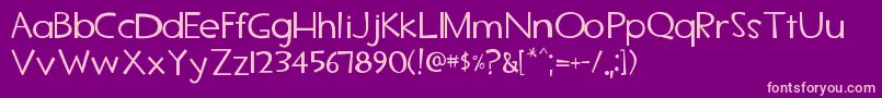 Tf2secondary Font – Pink Fonts on Purple Background
