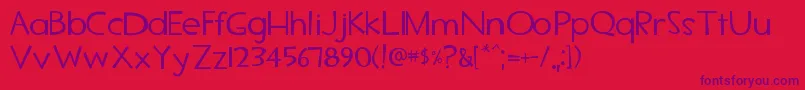 Tf2secondary Font – Purple Fonts on Red Background