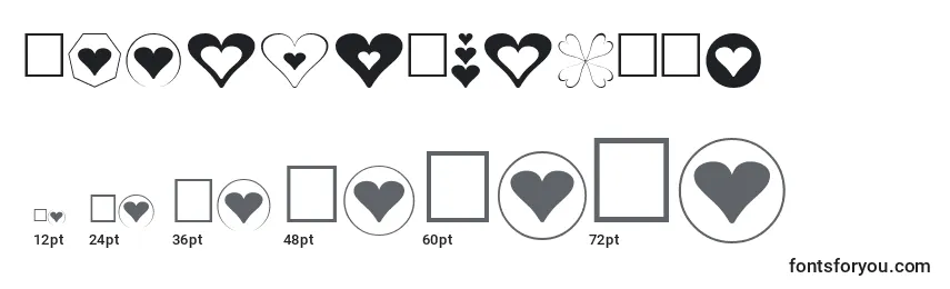 HeartsFor3DFx Font Sizes