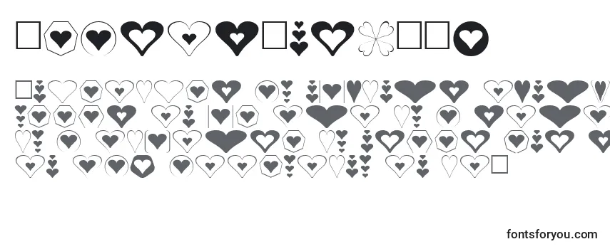 Шрифт HeartsFor3DFx