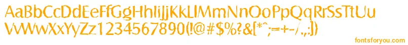 SalzburgrandomRegular Font – Orange Fonts