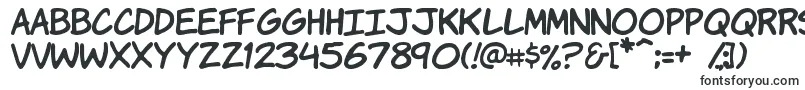 Шрифт Komikah – шрифты для Discord