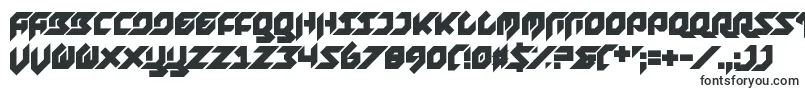 Шрифт Foreplayer – научно-фантастические шрифты
