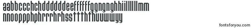 Шрифт PaulistanaipeRegular – валлийские шрифты
