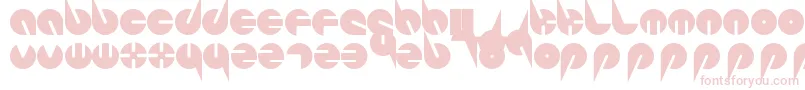 PepsiPerfectFont-fontti – vaaleanpunaiset fontit valkoisella taustalla