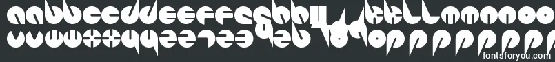PepsiPerfectFont Font – White Fonts on Black Background