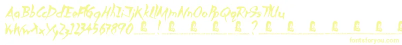 SlowedDown Font – Yellow Fonts