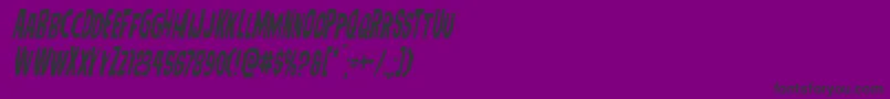 Lisätietoja Hitchblockcondital-fontista Hitchblockcondital-fontti – mustat fontit violetilla taustalla