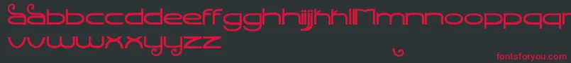 StealthMagnum Font – Red Fonts on Black Background
