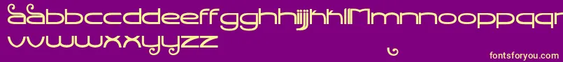 StealthMagnum Font – Yellow Fonts on Purple Background