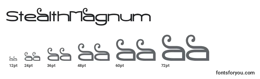 StealthMagnum Font Sizes