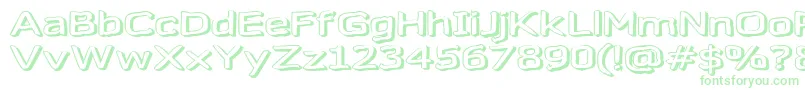 Gazzarel Font – Green Fonts