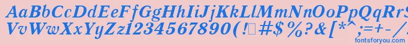 fuente QuantAntiquaBoldItalic.001.001 – Fuentes Azules Sobre Fondo Rosa