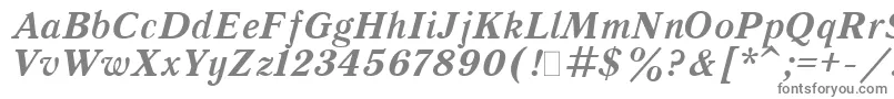 Шрифт QuantAntiquaBoldItalic.001.001 – серые шрифты