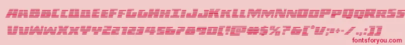 Darkalliancegradital Font – Red Fonts on Pink Background