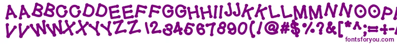 Geldoticajumpyheavyf Font – Purple Fonts