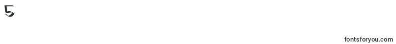 SydneyStyle-Schriftart – Schriften für die Ziffer 5