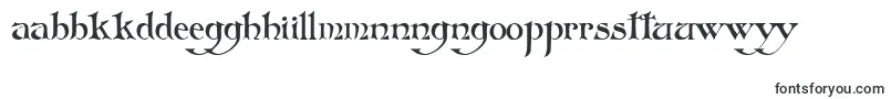 フォントFolkard – セブアノ文字
