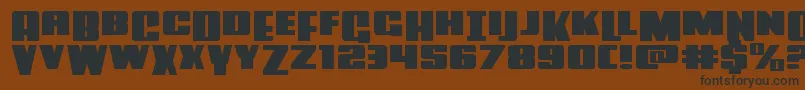More about Powerlordxtraexpand Font Powerlordxtraexpand Font – Black Fonts on Brown Background