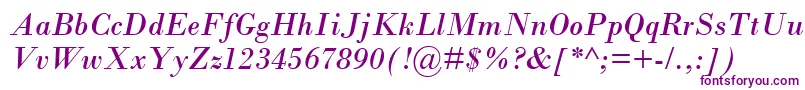 BodoniMtРљСѓСЂСЃРёРІ Font – Purple Fonts