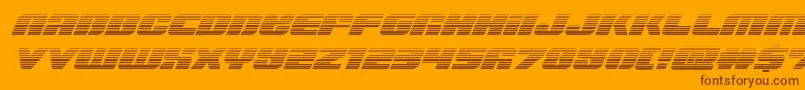 More about Capricusgrad Font Capricusgrad Font – Brown Fonts on Orange Background