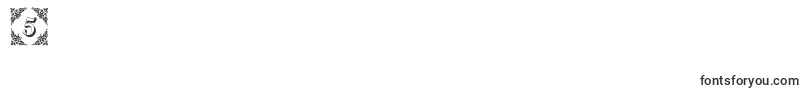 DearestFriendLite-Schriftart – Schriften für die Ziffer 5