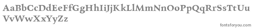 CharpentierrenredDemi-Schriftart – Graue Schriften