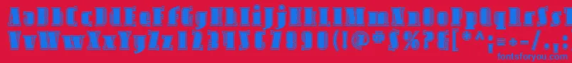 Подробнее о шрифте Sfavondaleinline Шрифт Sfavondaleinline – синие шрифты на красном фоне
