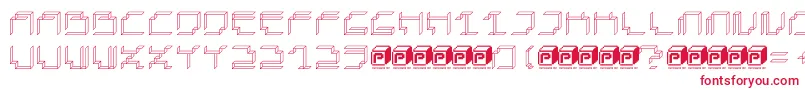 PapercubePaper Font – Red Fonts