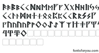 Kehdrai font – elvish Fonts