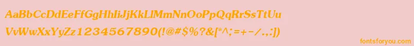 More about JasmineupcBoldItalic Font JasmineupcBoldItalic Font – Orange Fonts on Pink Background