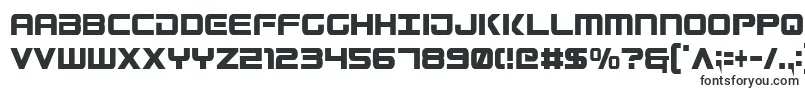 GunshipCondensed-Schriftart – Schriftarten, die mit G beginnen