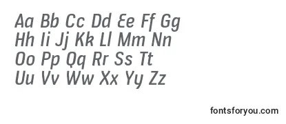 VerioxrgItalic Font