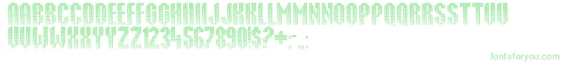 Punktum-fontti – vihreät fontit
