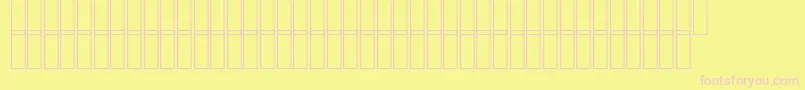 AcsZomorrodExtraBold Font – Pink Fonts on Yellow Background