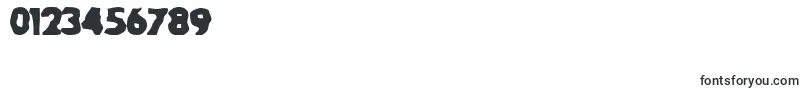 GoolaBlack-Schriftart – Schriften für Zahlen und Nummern
