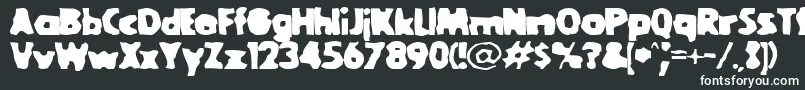 GoolaBlack Font – White Fonts