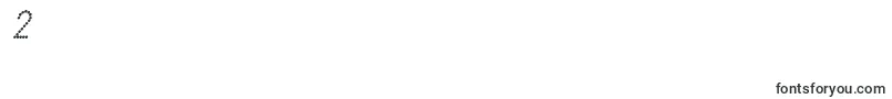 DotcirfulBoldItalic Font – Fonts for Digit 2