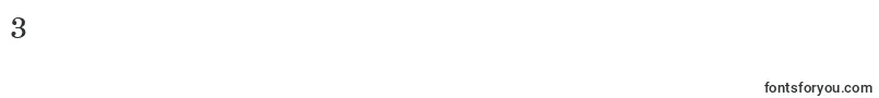 Quartierbook Font – Fonts for Digit 3