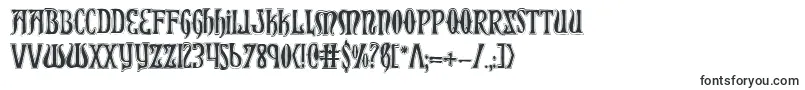 Шрифт Xiphoscol – шрифты для гербов