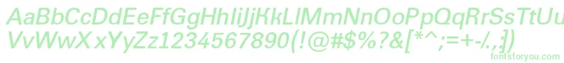 fuente AGroticltBolditalic – Fuentes Verdes