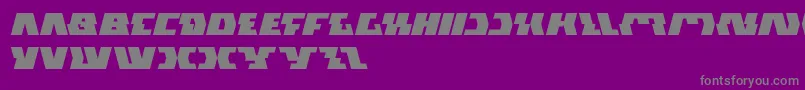 Шрифт GladiatorSport – серые шрифты на фиолетовом фоне