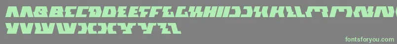 GladiatorSport Font – Green Fonts on Gray Background