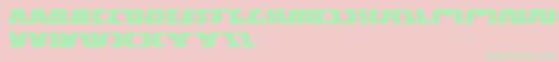GladiatorSport Font – Green Fonts on Pink Background